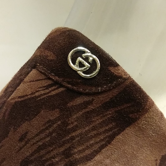 GUCCI SUEDE PUMP SIZE 38.5 (8.5) - Picture 4 of 14